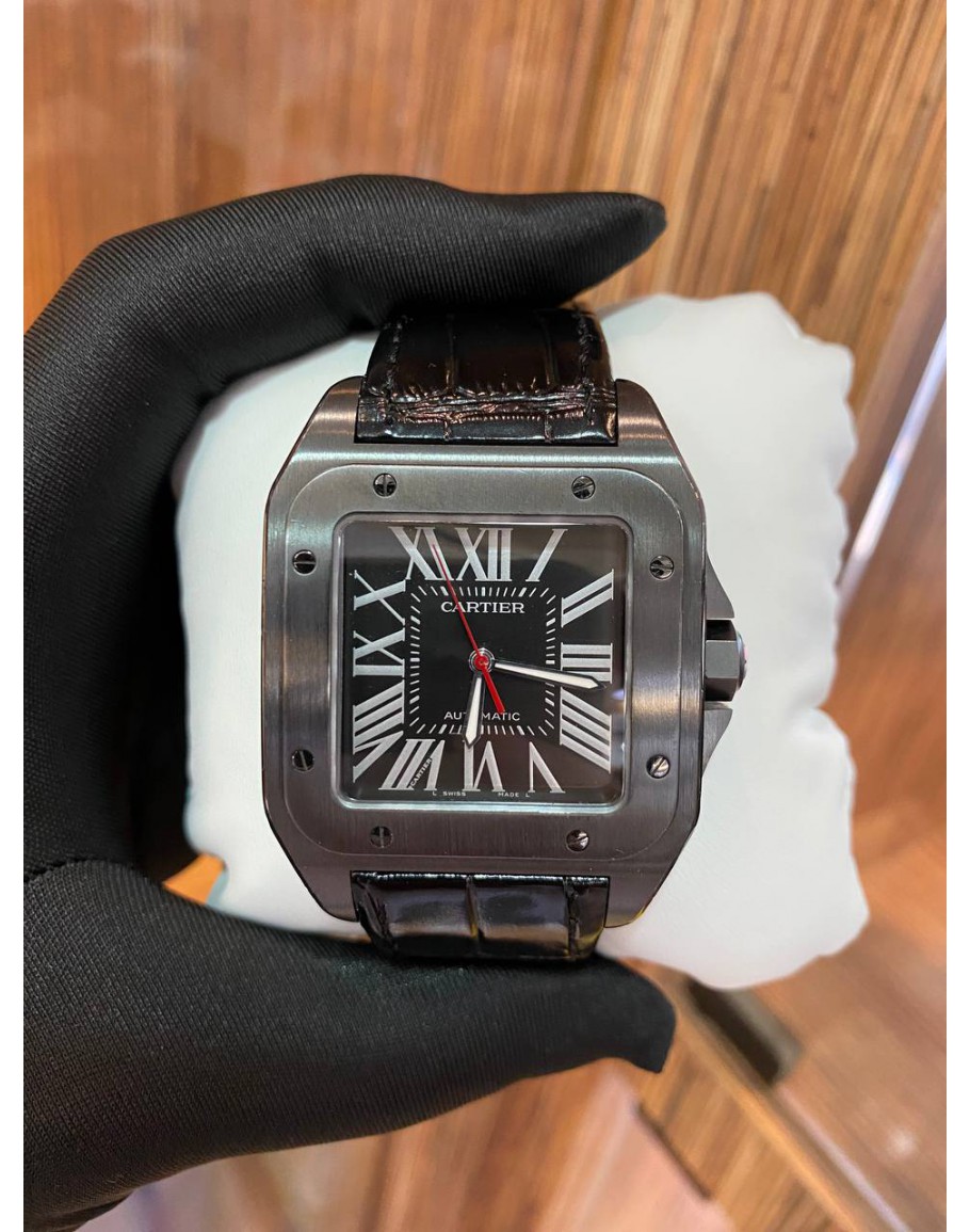 Cartier santos clearance 100 wssa0006